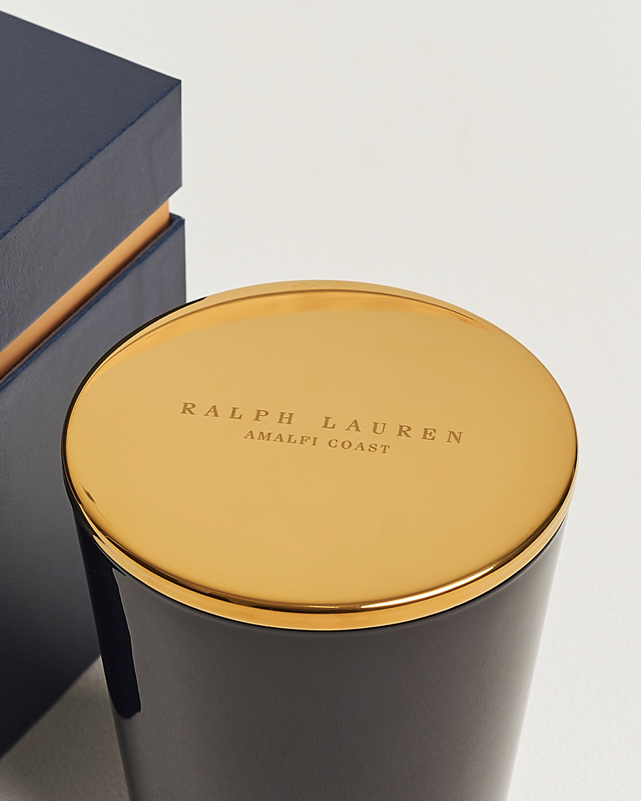 Men |  | Ralph Lauren Home | Amalfi Coast Single Wick Candle Navy/Gold