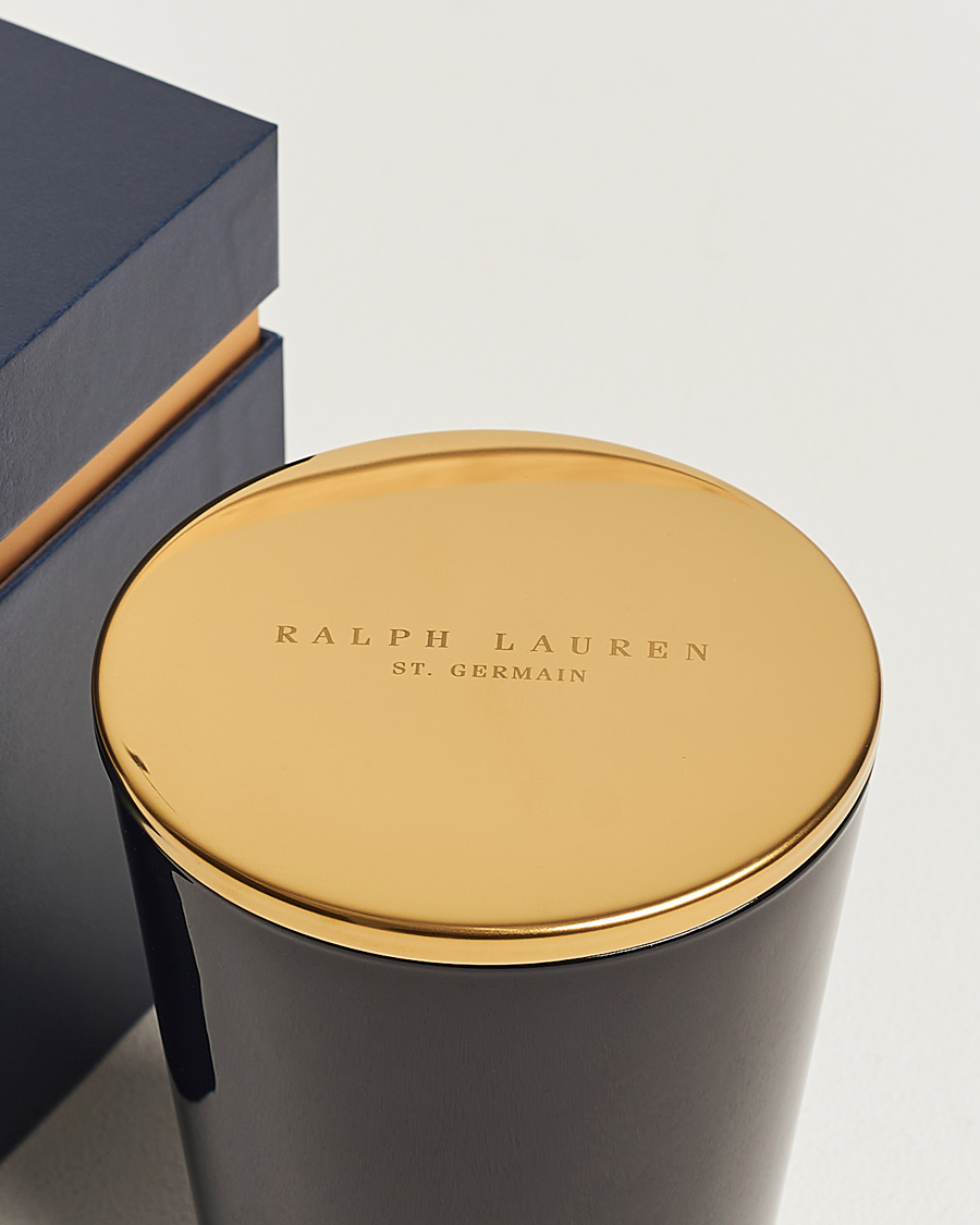 Herren | | Ralph Lauren Home | St Germain Single Wick Candle Navy/Gold