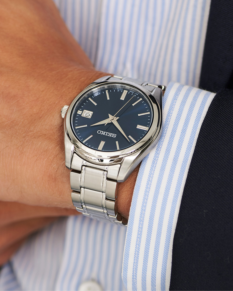 Herren |  | Seiko | Sapphire 40mm Steel Blue Dial