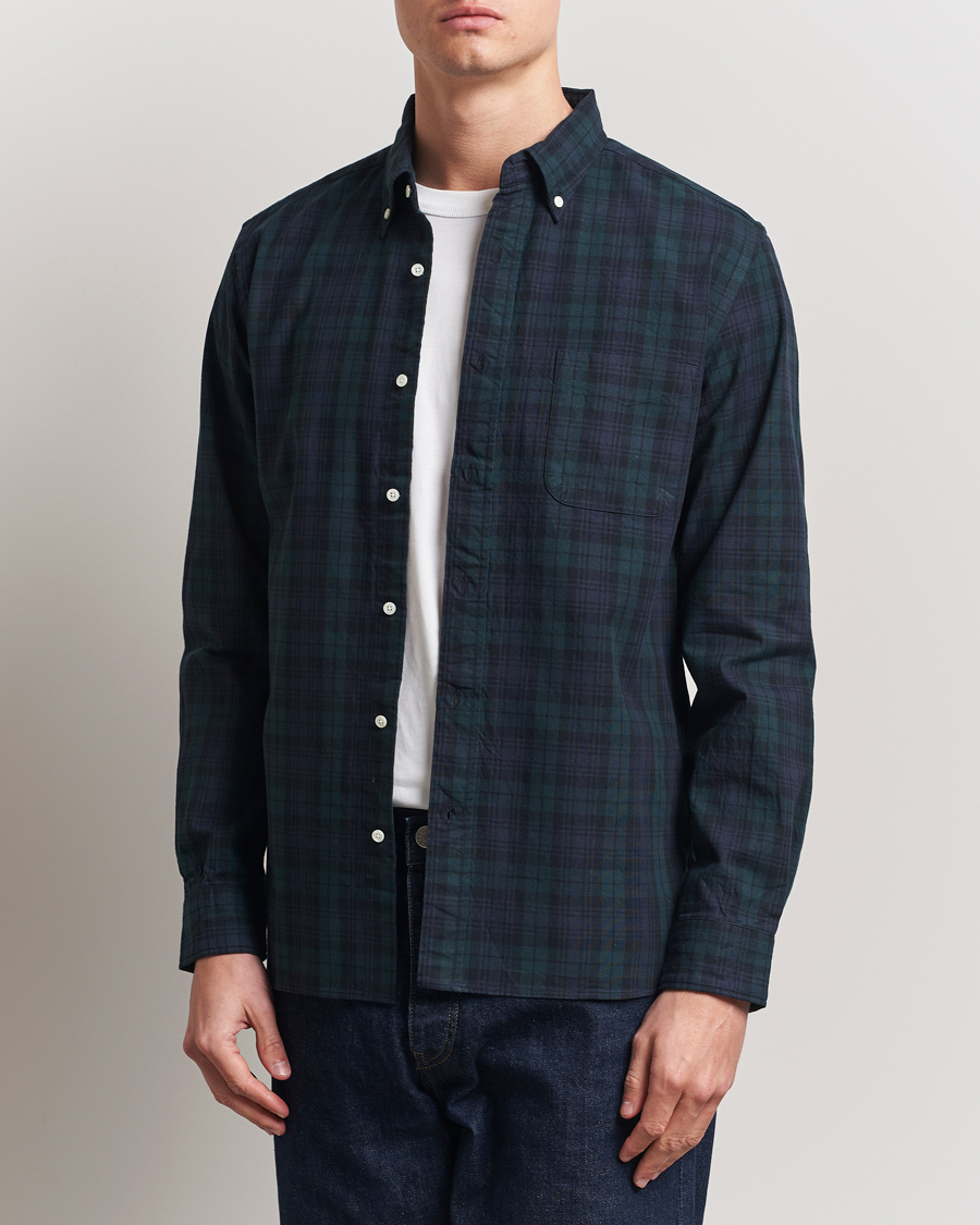 Herren | Hemden | BEAMS PLUS | Button Down Shirt Black Watch Check