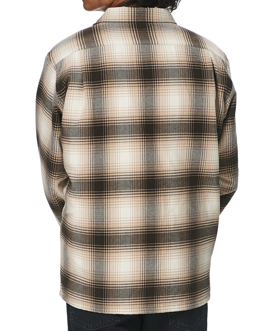 Herren | Jacken | BEAMS PLUS | Quilted Open Collar Jacket Brown Check