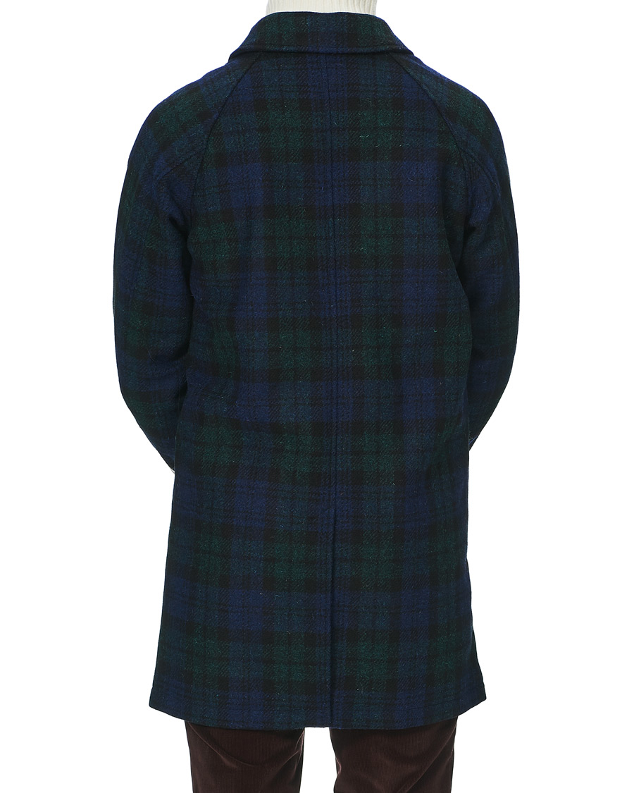 Herren | Jacken | BEAMS PLUS | Balmacaan Harris Tweed Coat Blackwatch