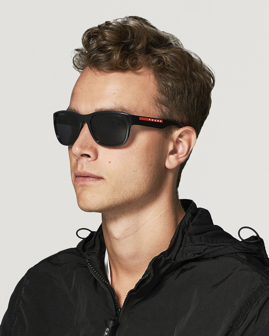 Herren | Sonnenbrillen | Prada Linea Rossa | 0PS 01US Polarized Sunglasses Black