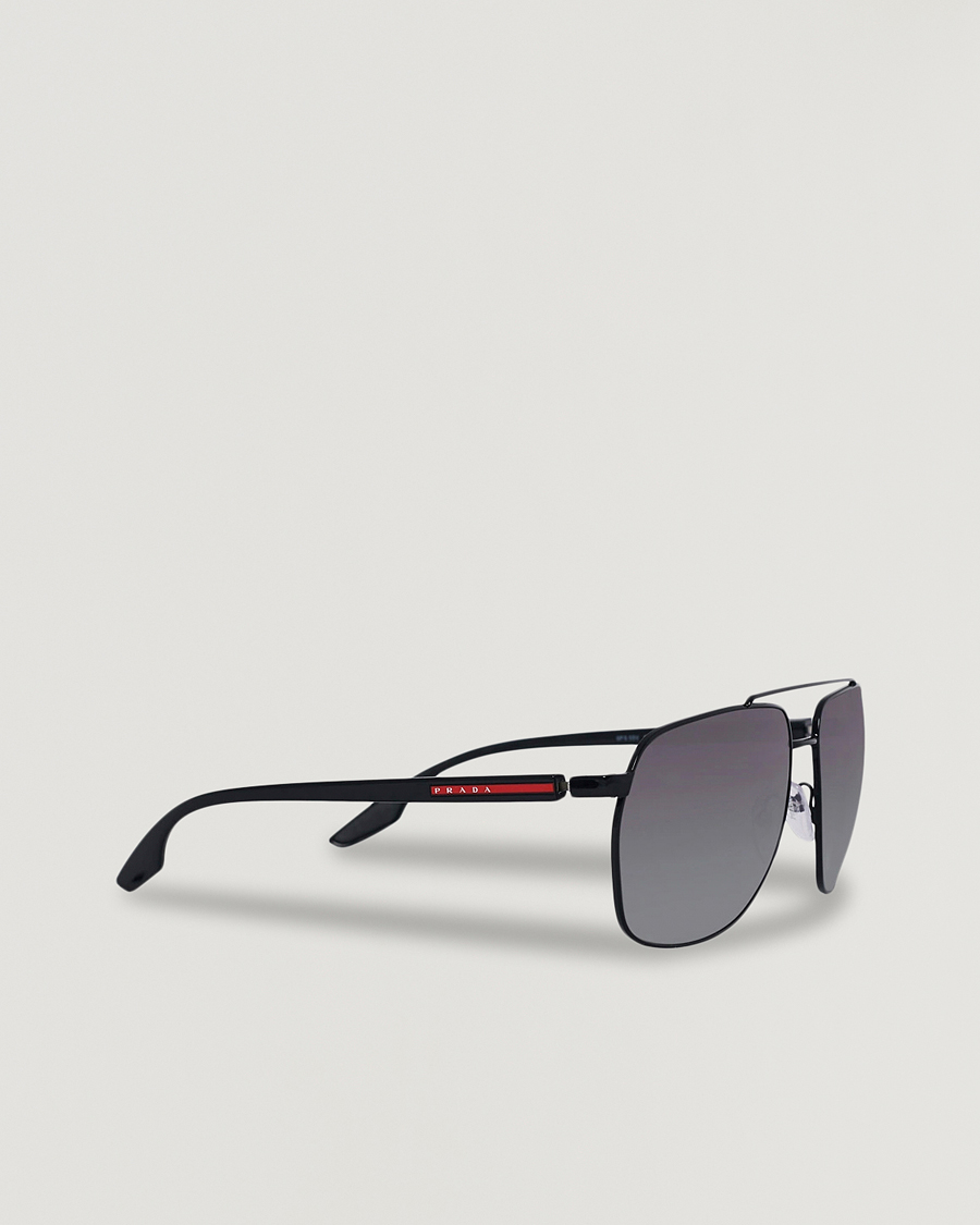 Herren | Prada Linea Rossa 0PS 55VS Sunglasses Black | Prada Linea Rossa | 0PS 55VS Sunglasses Black