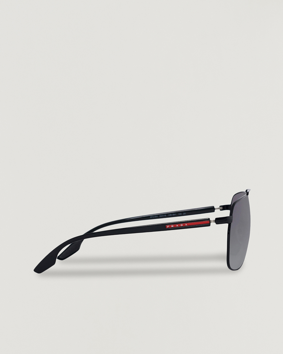 Herren | Prada Linea Rossa 0PS 55VS Sunglasses Black | Prada Linea Rossa | 0PS 55VS Sunglasses Black