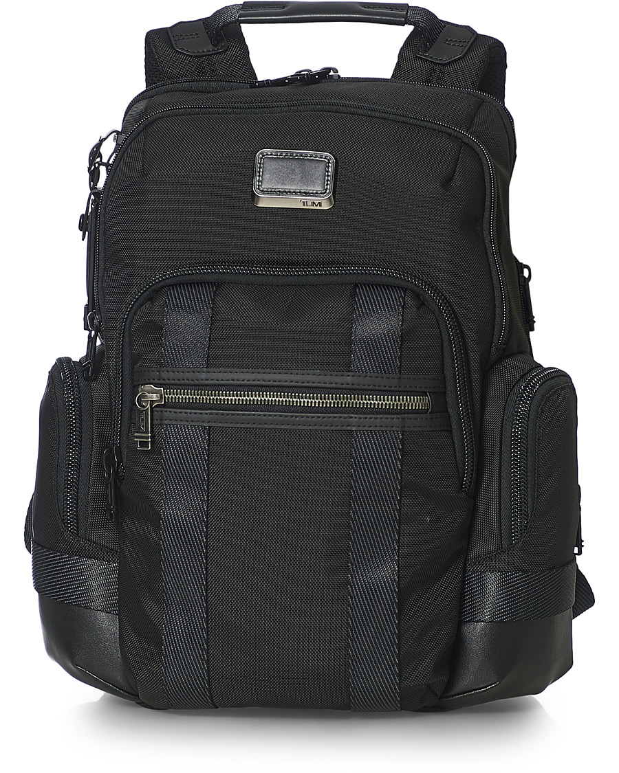 Herren | TUMI Alpha Bravo Nathan Backpack Black | TUMI | Alpha Bravo Nathan Backpack Black