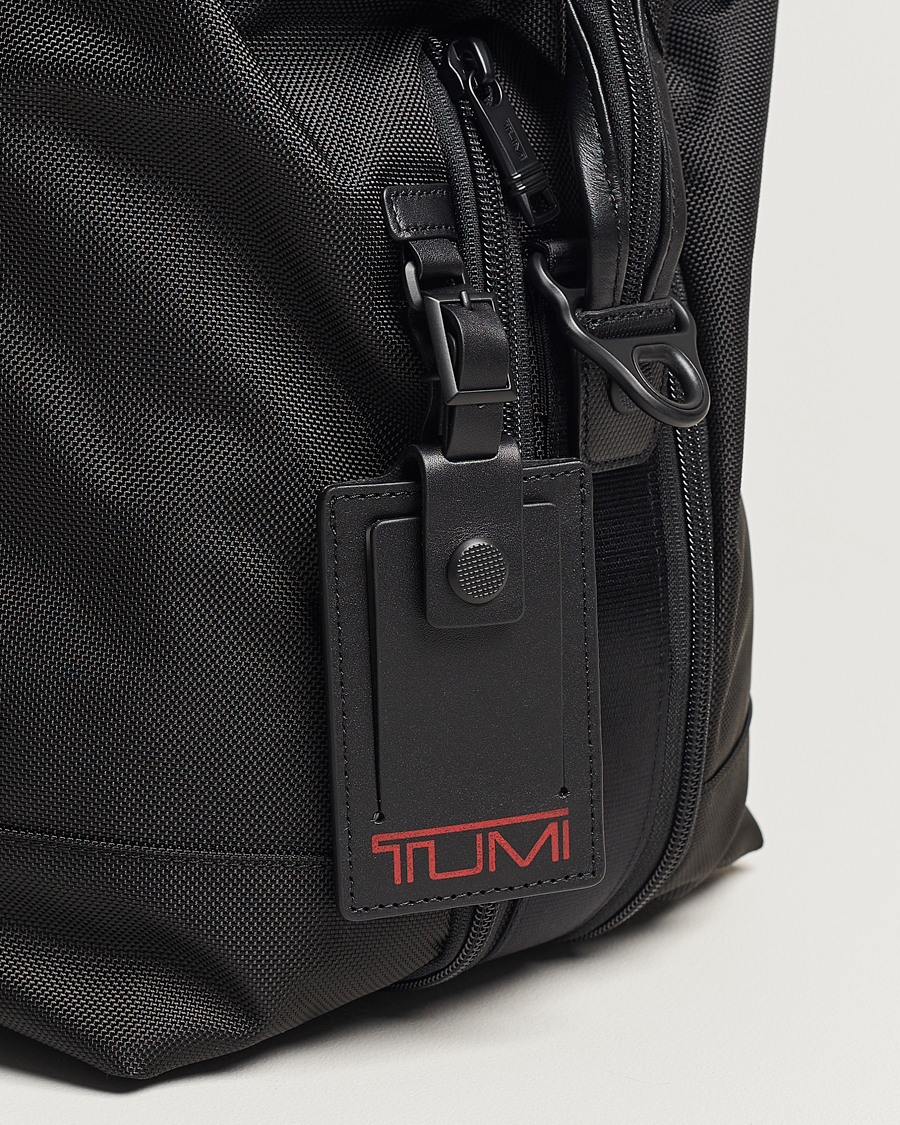 Herren | TUMI Alpha 3 Double Expansion Satchel Black | TUMI | Alpha 3 Double Expansion Satchel Black
