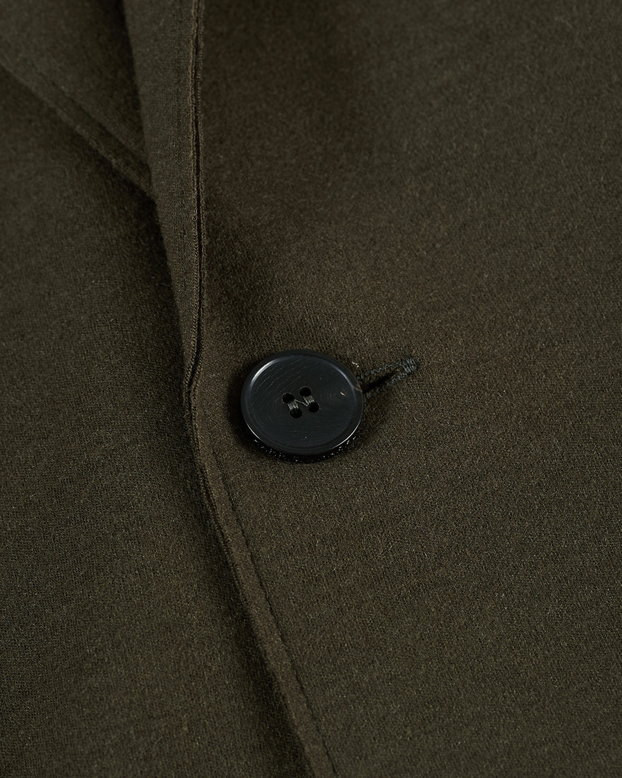 Herren | Sakkos | Harris Wharf London | Two Button Vented Superfine Merino Blazer Moss Green