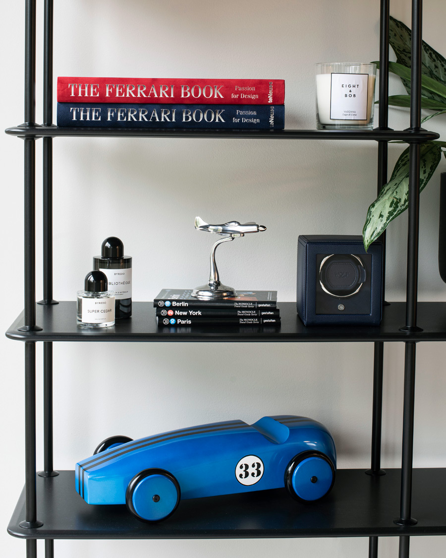 Herren | Uhren- und Schmuckkasten | WOLF | Cub Single Winder With Cover Navy