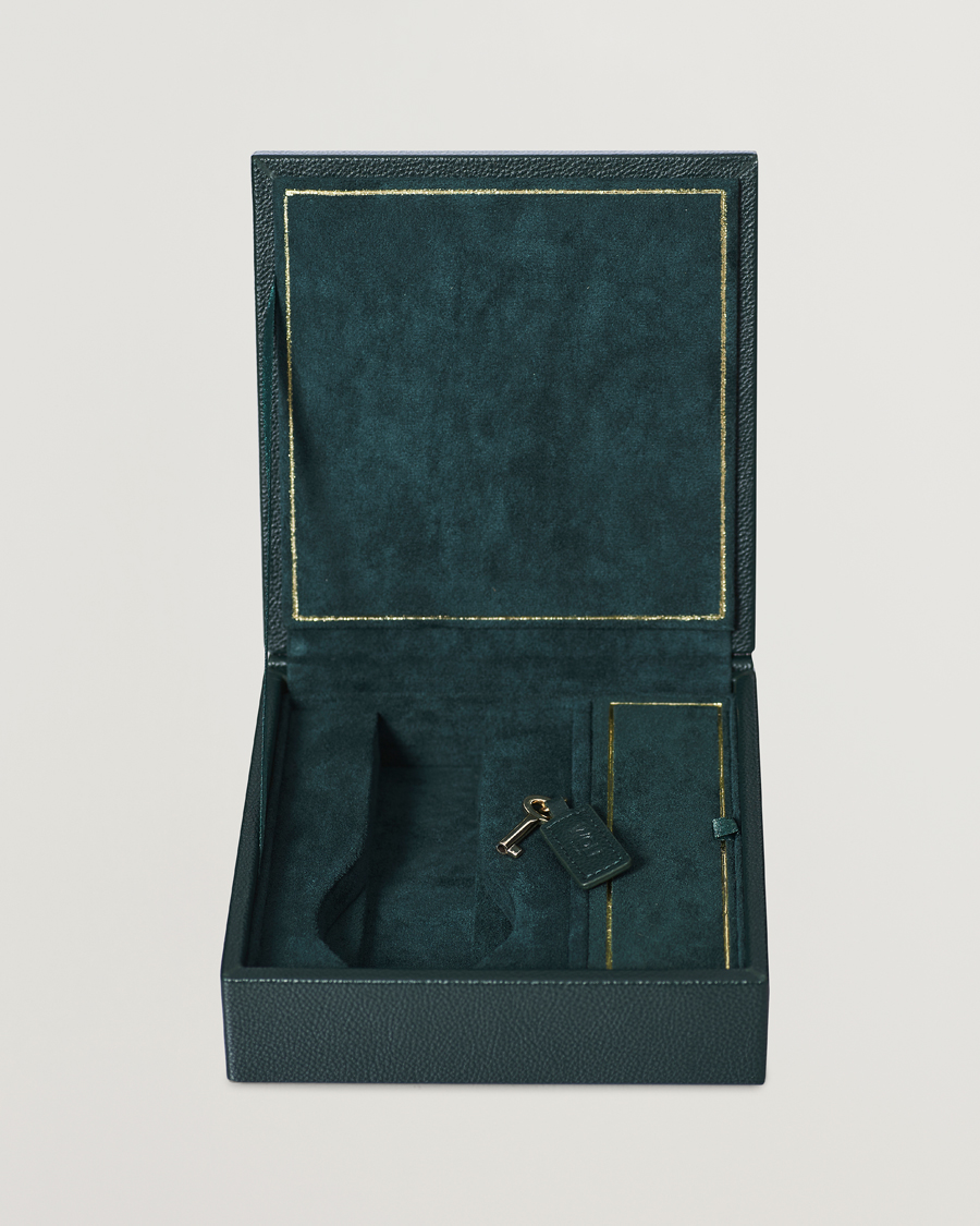 Herren | Uhrenverwahrung | WOLF | British Racing Green Double Watch Winder