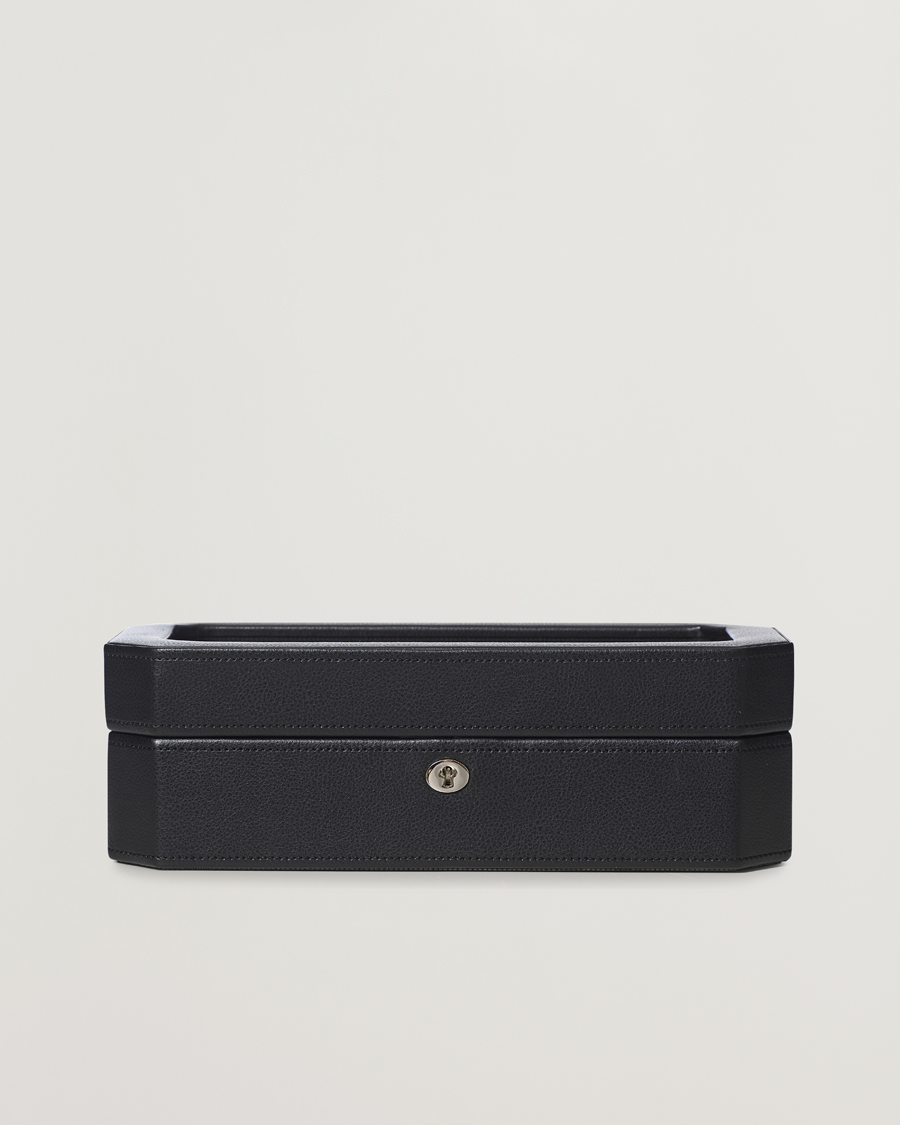 Herr | WOLF | WOLF | Windsor 5 Piece Watch Box Black/Grey