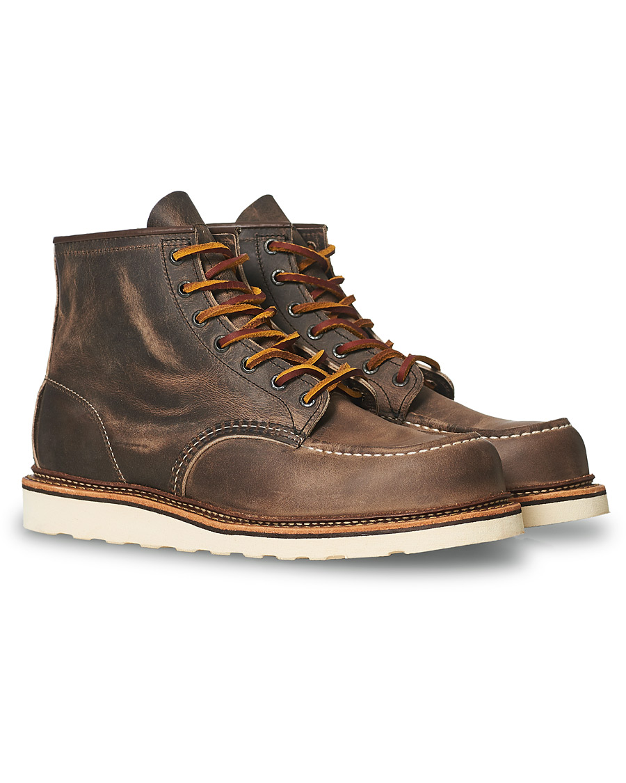 Herren | Red Wing Shoes Moc Toe Boot Concrete Rough & Tough Leather | Red Wing Shoes | Moc Toe Boot Concrete Rough & Tough Leather