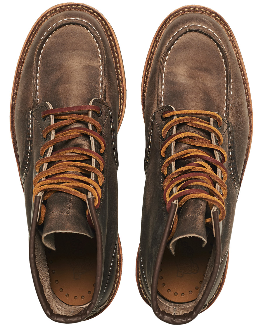 Herren | Red Wing Shoes Moc Toe Boot Concrete Rough & Tough Leather | Red Wing Shoes | Moc Toe Boot Concrete Rough & Tough Leather