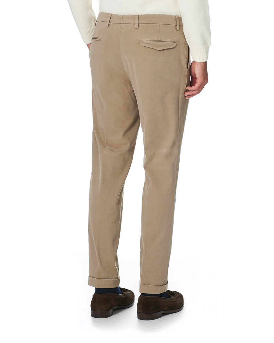 Herren | Hosen | Briglia 1949 | Easy Fit Cotton Stretch Chino Beige
