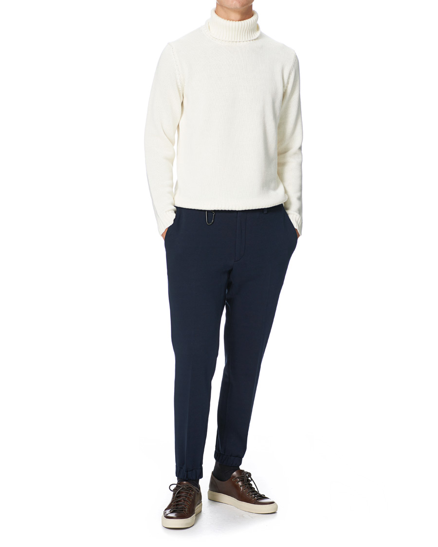 Herren | Hosen | Briglia 1949 | Active Jersey Dress Sweatpants Navy