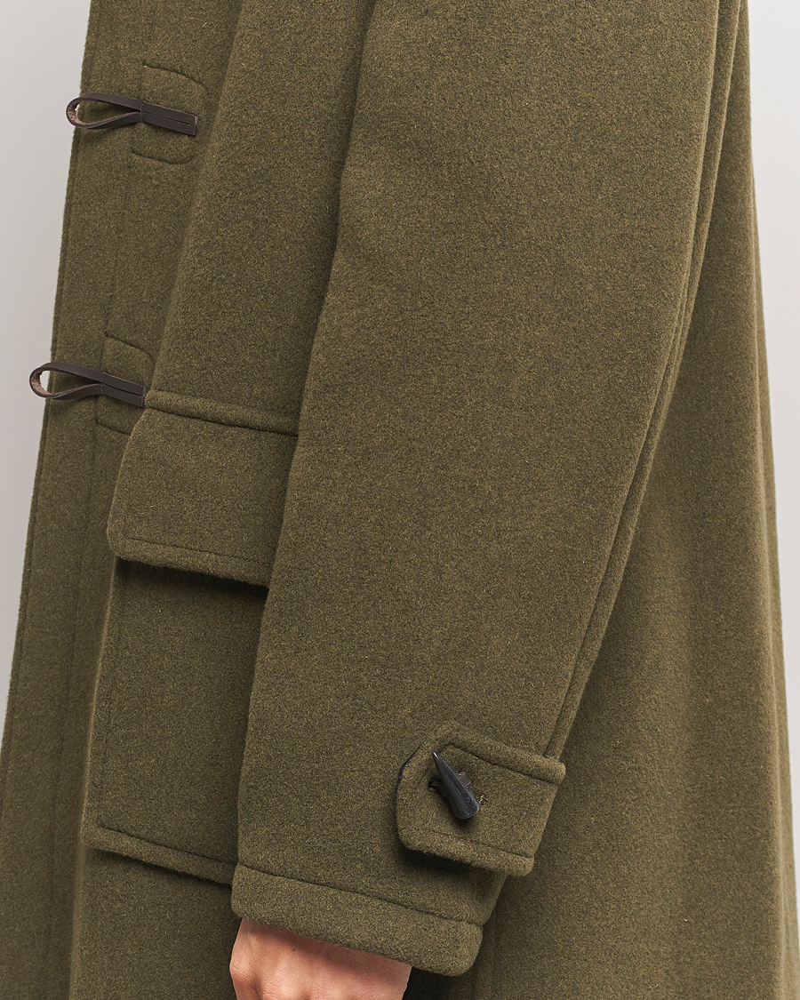 Herren | Jacken | Gloverall | Morris Duffle Coat Loden/Check