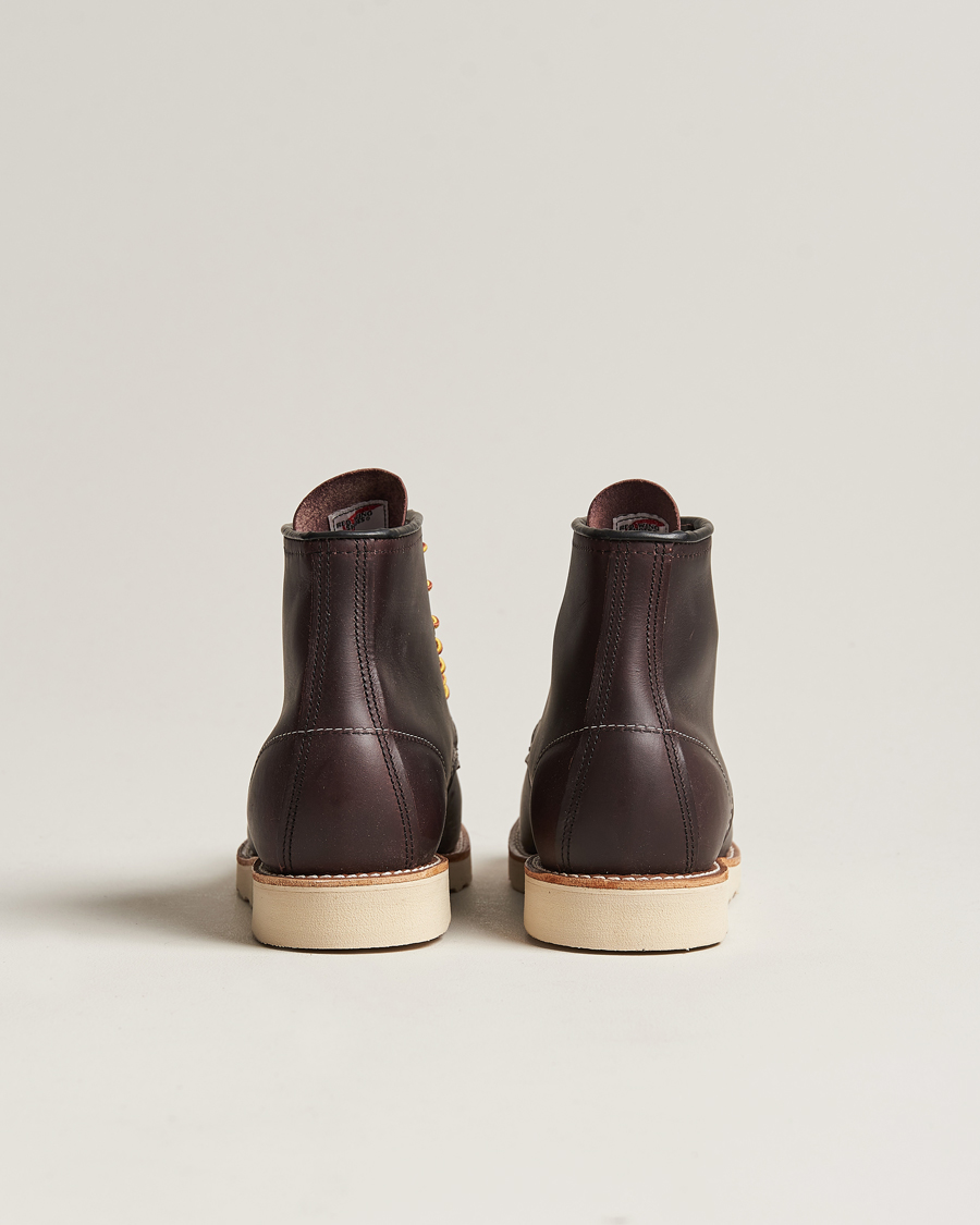 Herren | Boots | Red Wing Shoes | Moc Toe Boot Black Cherry Excalibur Leather