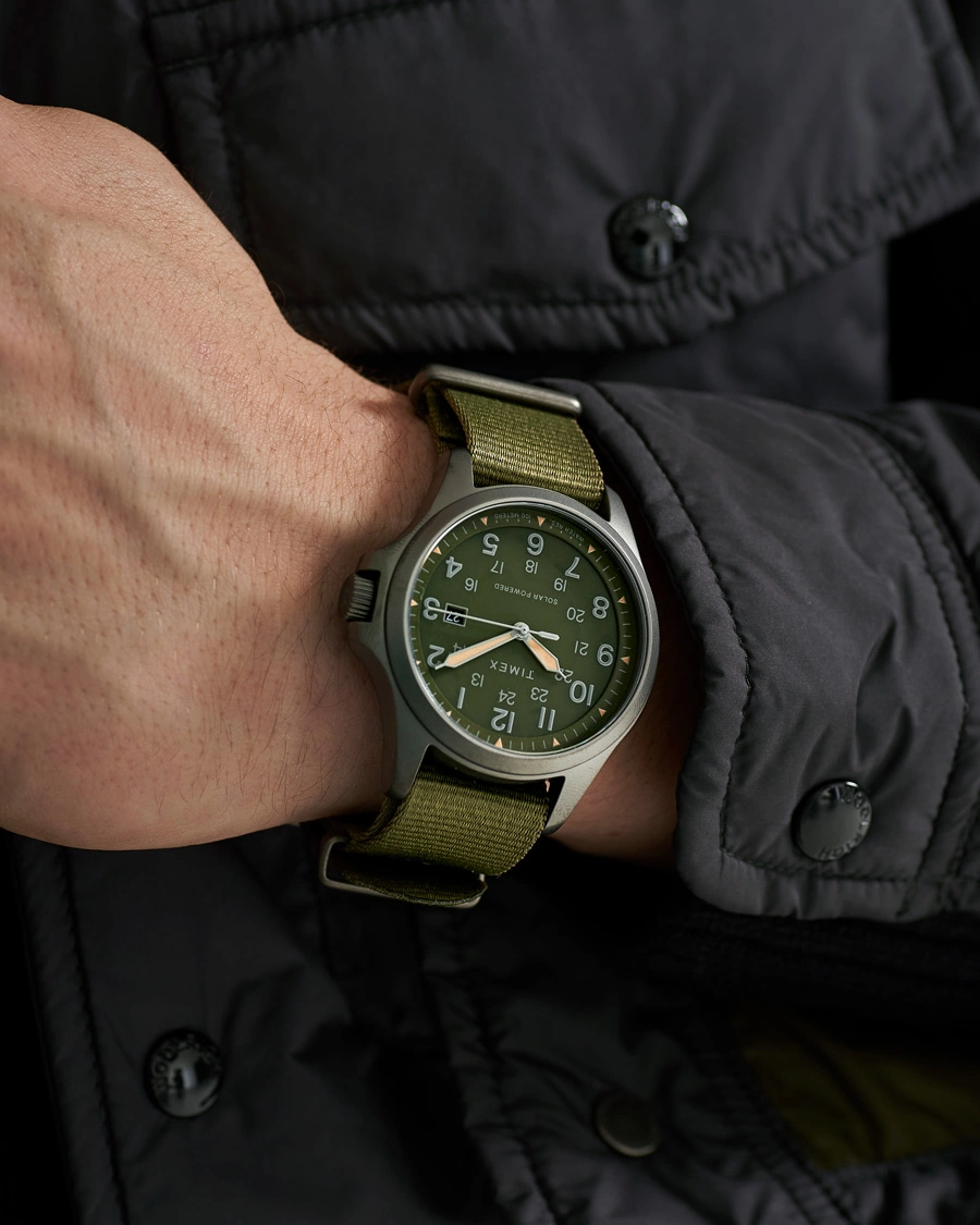 Herren | Timex | Timex | Field Post Solar Watch 41mm Green Dial