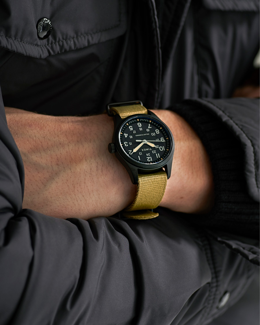 Herren | Timex | Timex | Field Post Solar Watch 36mm Green/Black
