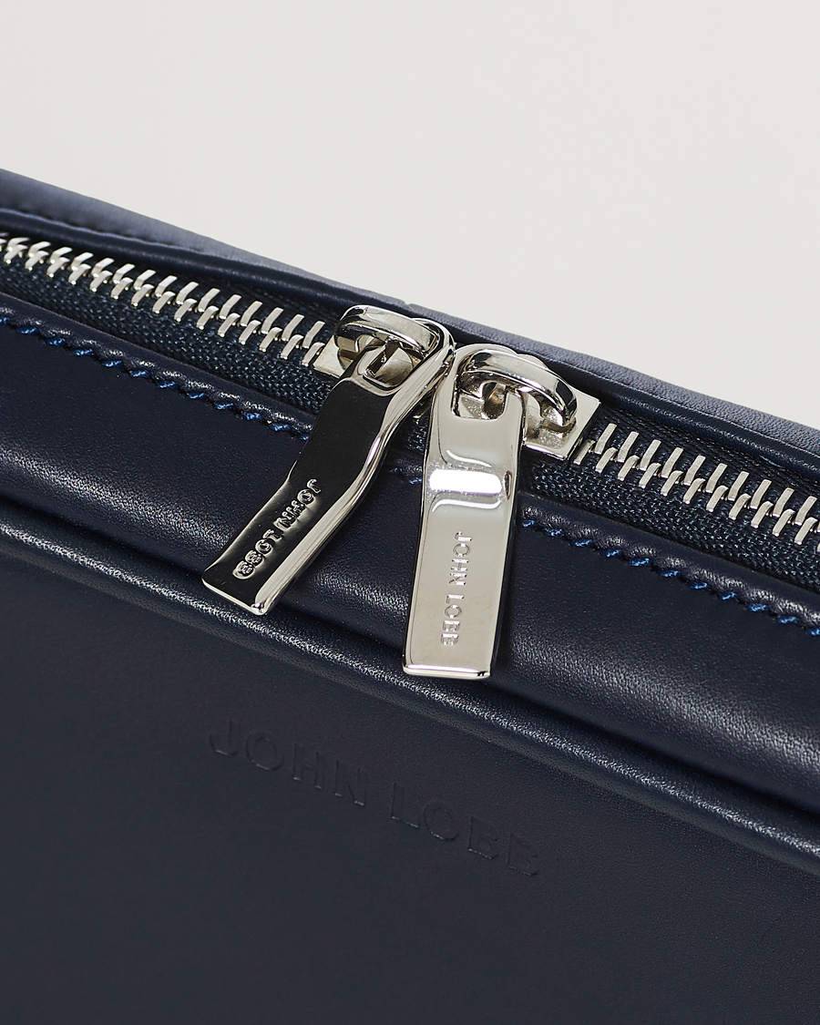 Herren | Schuhpflege | John Lobb | Shoe Care Travel Case Navy