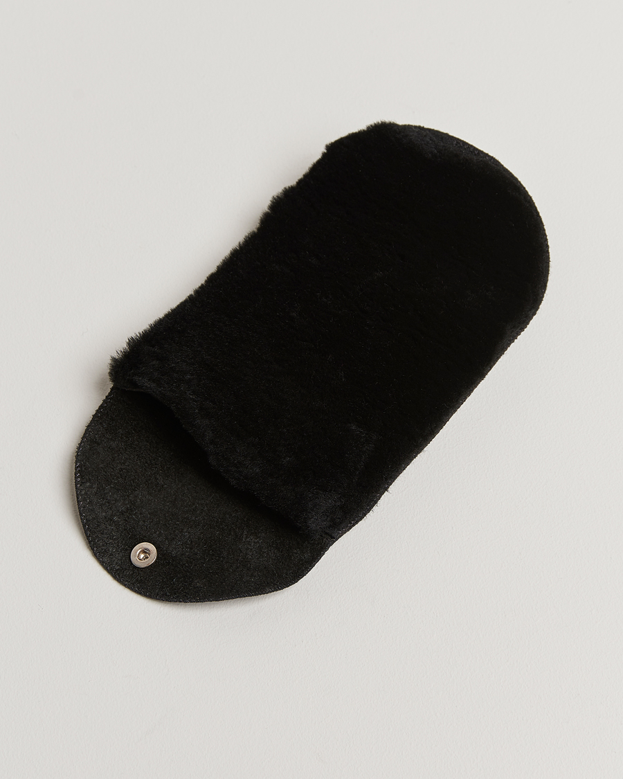 Herren | Schuhpflege | John Lobb | Grain Leather Buffing Glove Black Fur