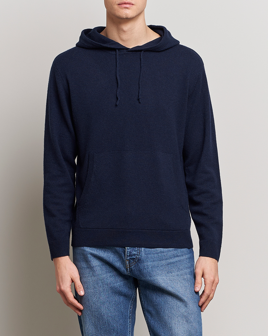 Herren |  | People's Republic of Cashmere | Cashmere Hoodie Navy
