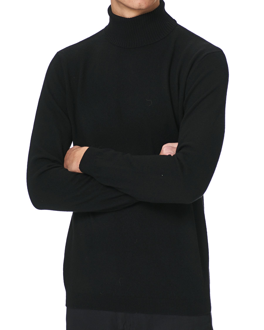 Herren | Pullover | People's Republic of Cashmere | Cashmere Turtleneck Black
