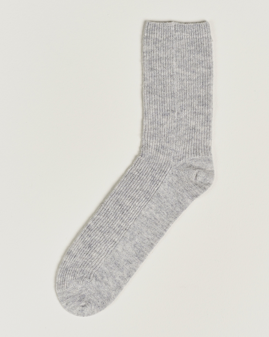Herren | Socken | People's Republic of Cashmere | Cashmere Socks Ash Grey