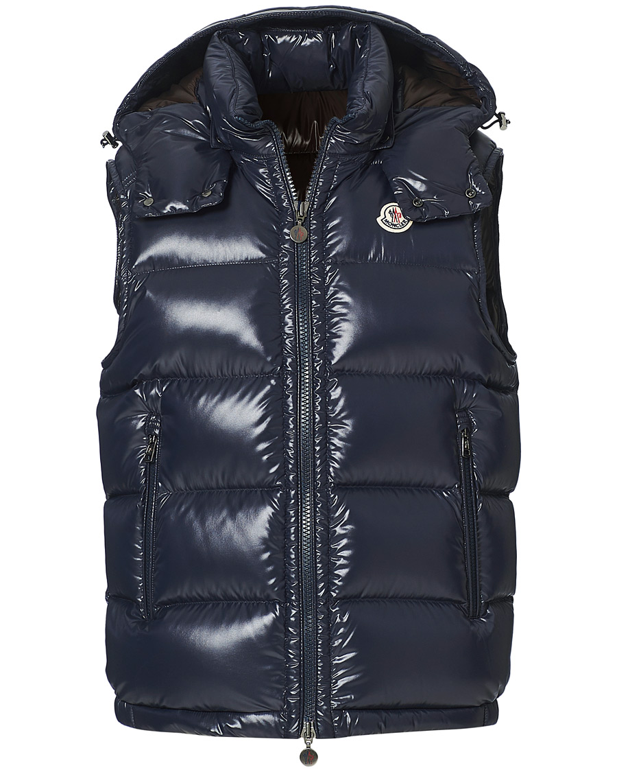 Herren | Jacken | Moncler | Bormes Hooded Down Vest Navy