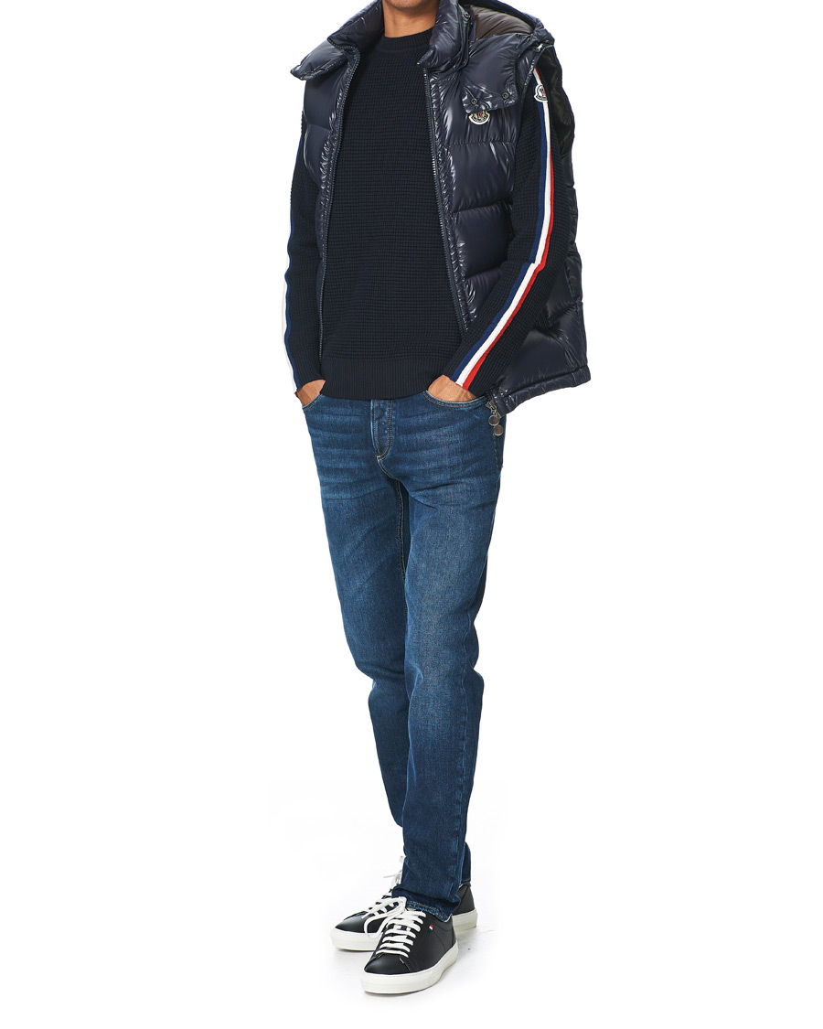 Herren | Jacken | Moncler | Bormes Hooded Down Vest Navy