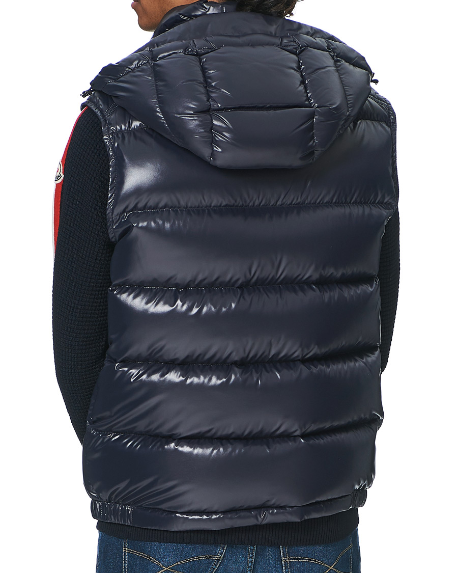 Herren | Jacken | Moncler | Bormes Hooded Down Vest Navy