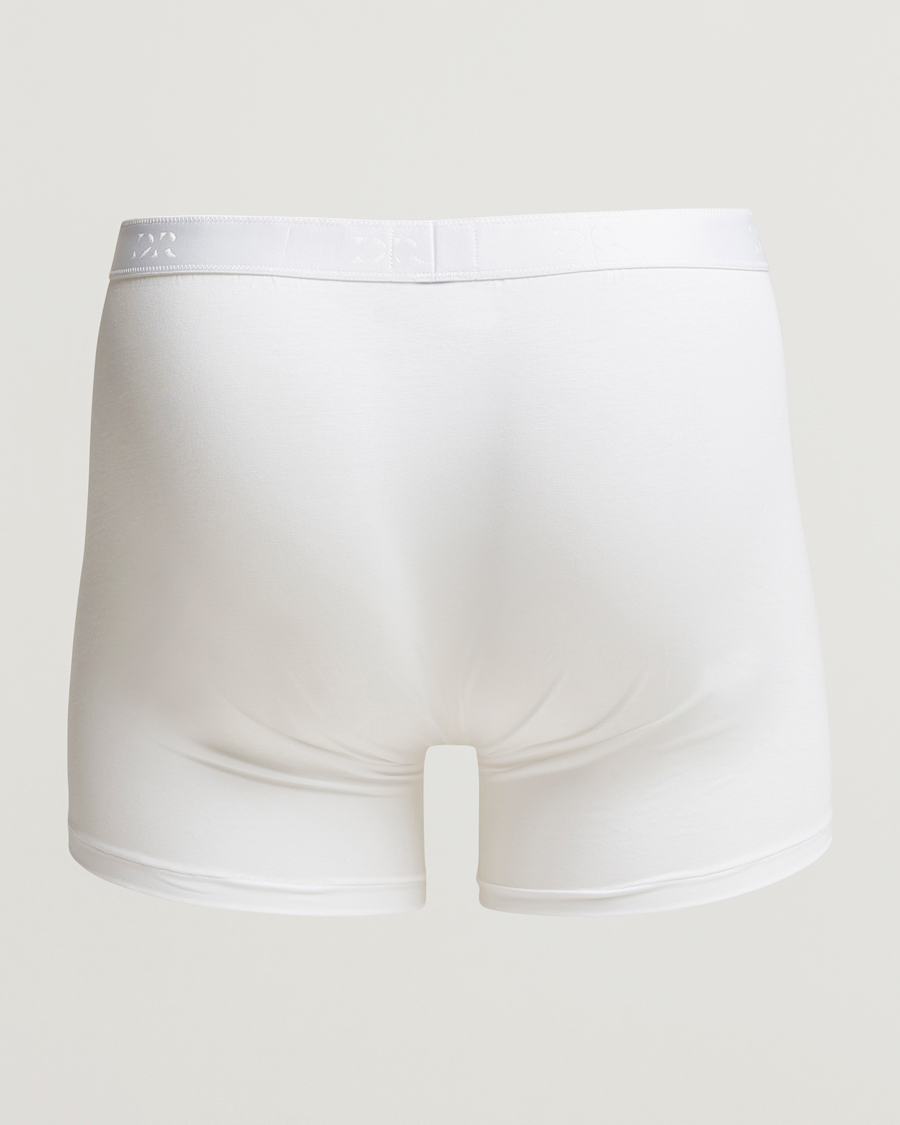 Herren | Best of British | Derek Rose | Pima Cotton Stretch Brief White