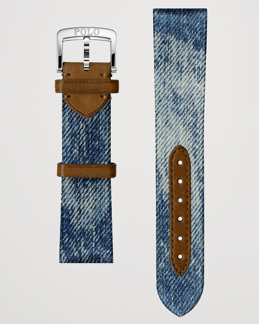 Herren | Textil Strap | Polo Ralph Lauren | Sporting Denim Strap Blue