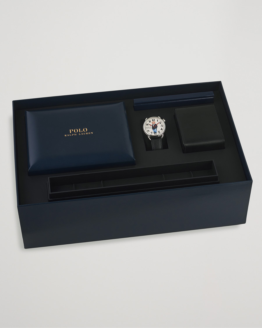 Herren | Fine watches | Polo Ralph Lauren | 42mm Automatic Denim Tux Bear White Dial