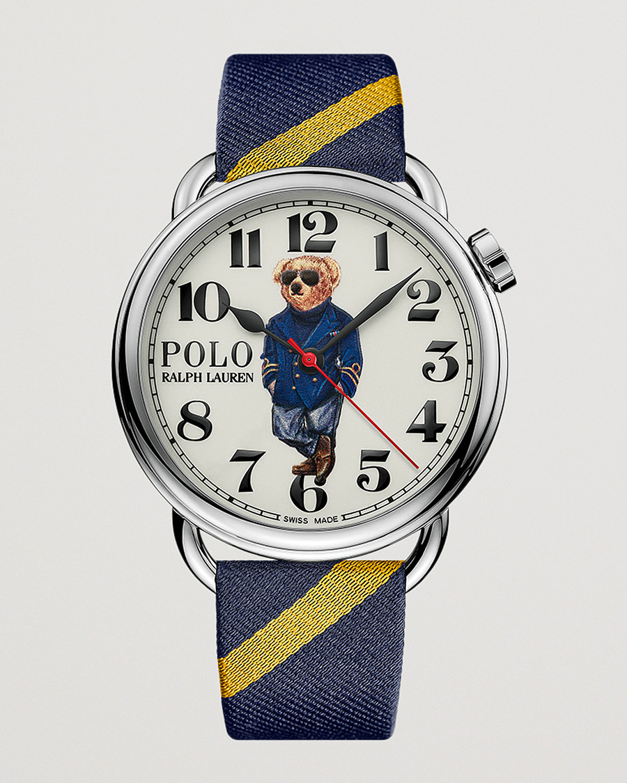 Herren | Polo Ralph Lauren 42mm Automatic Nautical Bear White Dial | Polo Ralph Lauren | 42mm Automatic Nautical Bear White Dial