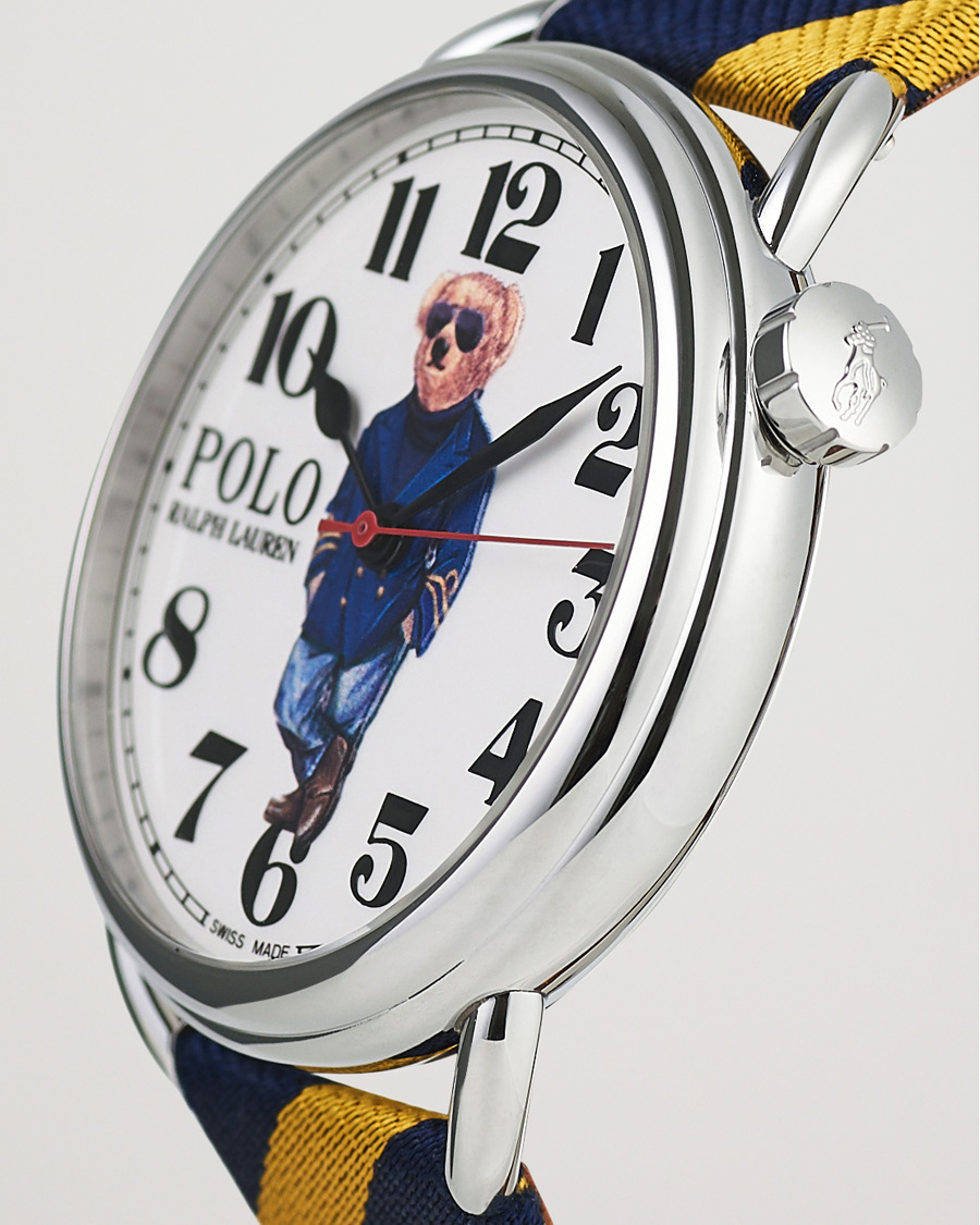 Herren | Polo Ralph Lauren 42mm Automatic Nautical Bear White Dial | Polo Ralph Lauren | 42mm Automatic Nautical Bear White Dial