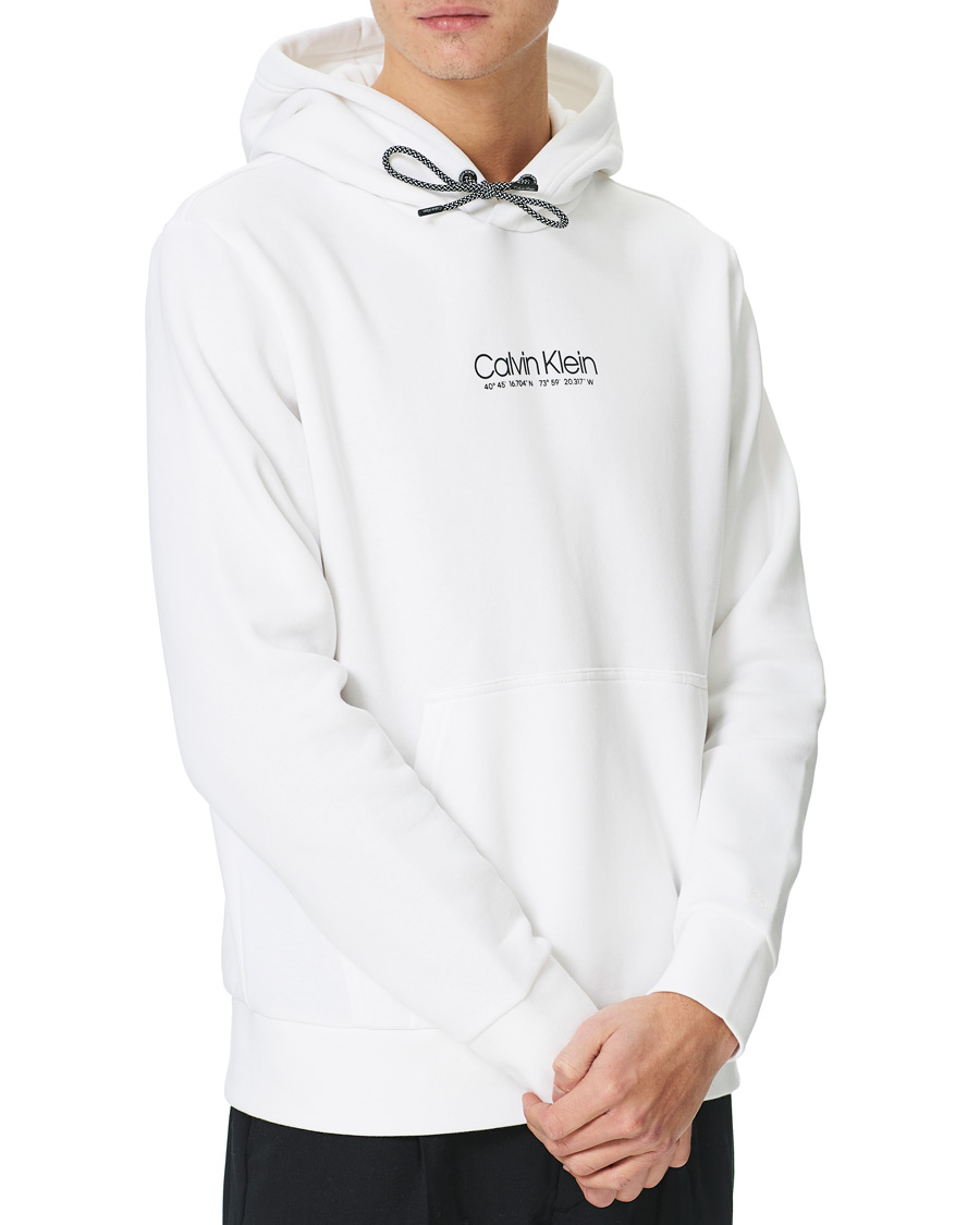 Herren | Pullover | Calvin Klein | Coordintaes Logo Hoodie White