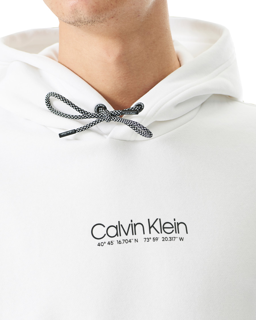 Herren | Pullover | Calvin Klein | Coordintaes Logo Hoodie White