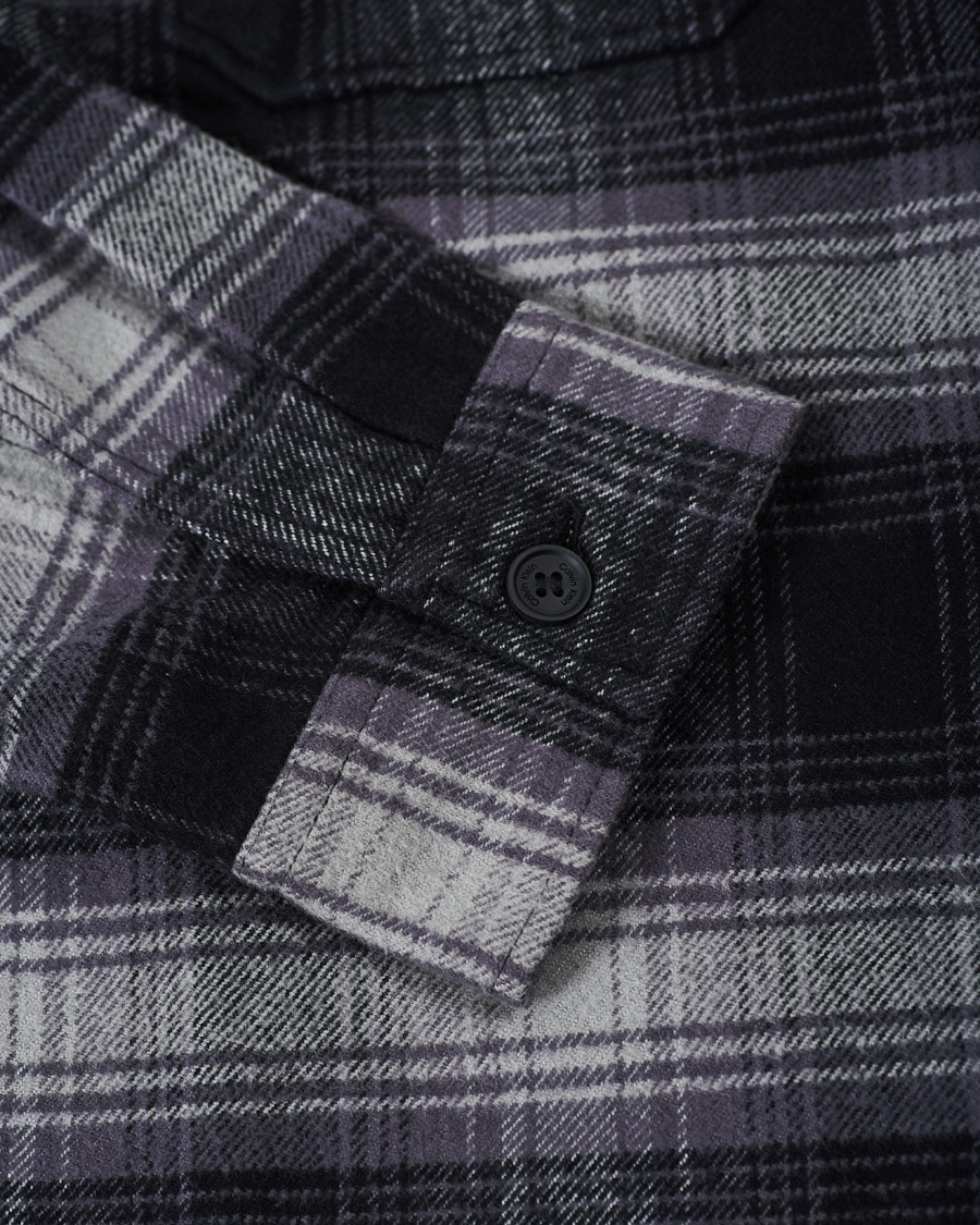 Herren | Hemden | Calvin Klein | Cotton Check Overshirt Black/Grey