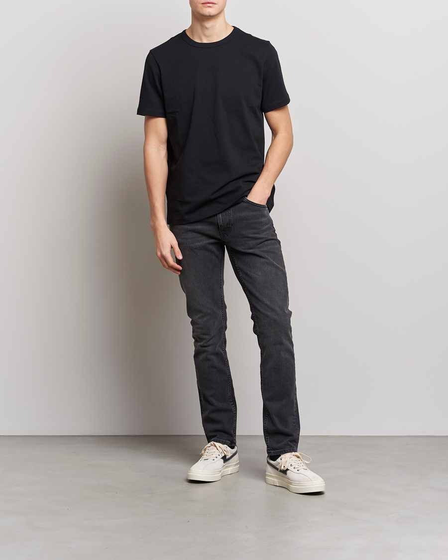 Herren | Jeans | Nudie Jeans | Lean Dean Jeans Black Eyes