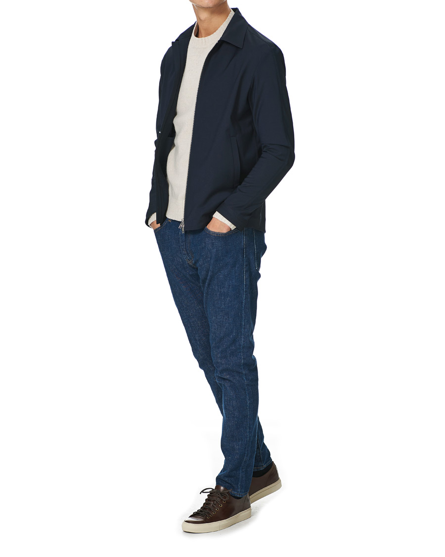 Herren | Pullover | Tiger of Sweden | Danzon Recycle Wool Knitted Crew Neck Buttercreme