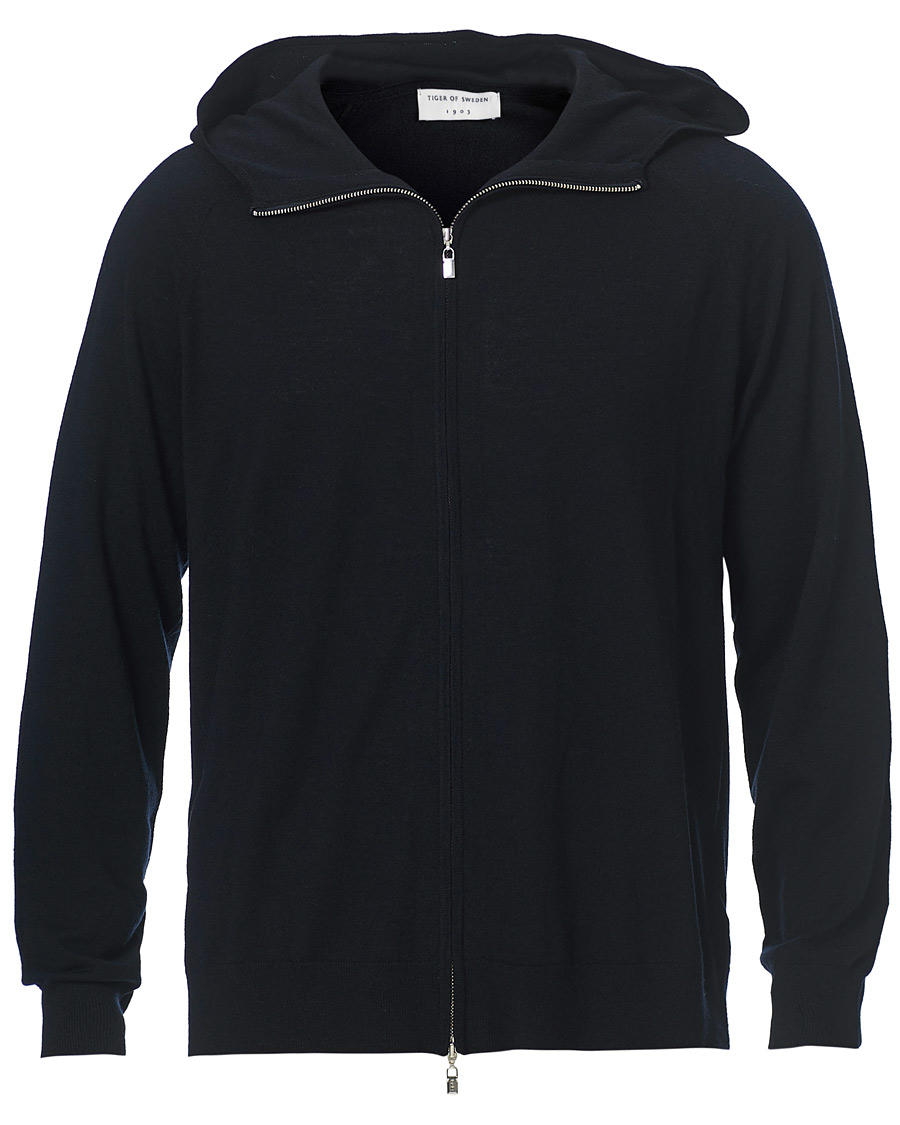 Herren | Pullover | Tiger of Sweden | Navette Knitted Merino Sweater Dark Navy