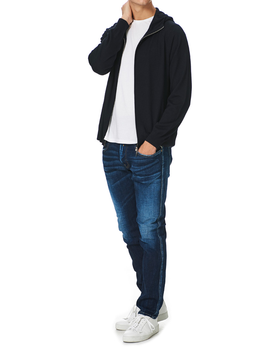 Herren | Pullover | Tiger of Sweden | Navette Knitted Merino Sweater Dark Navy