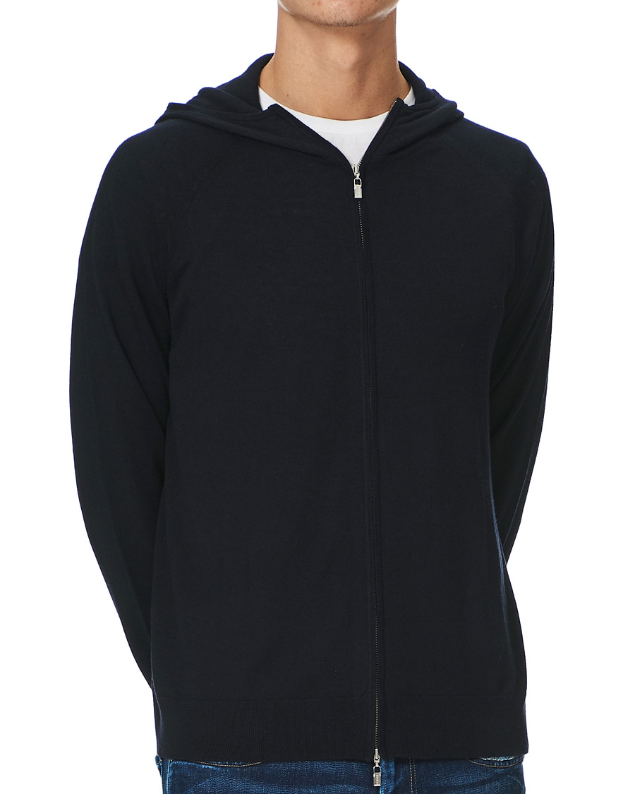 Herren | Pullover | Tiger of Sweden | Navette Knitted Merino Sweater Dark Navy
