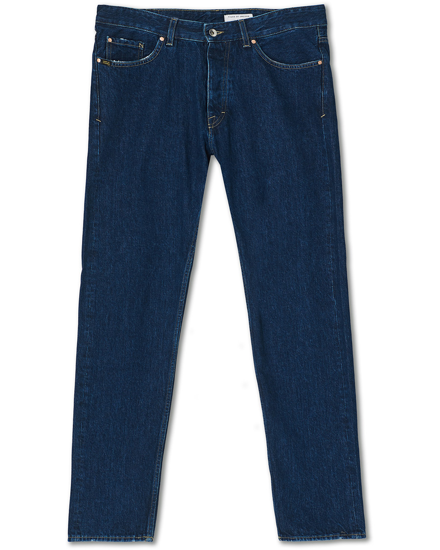 Herren | Jeans | Tiger of Sweden | Nico Cotton Jeans Blue