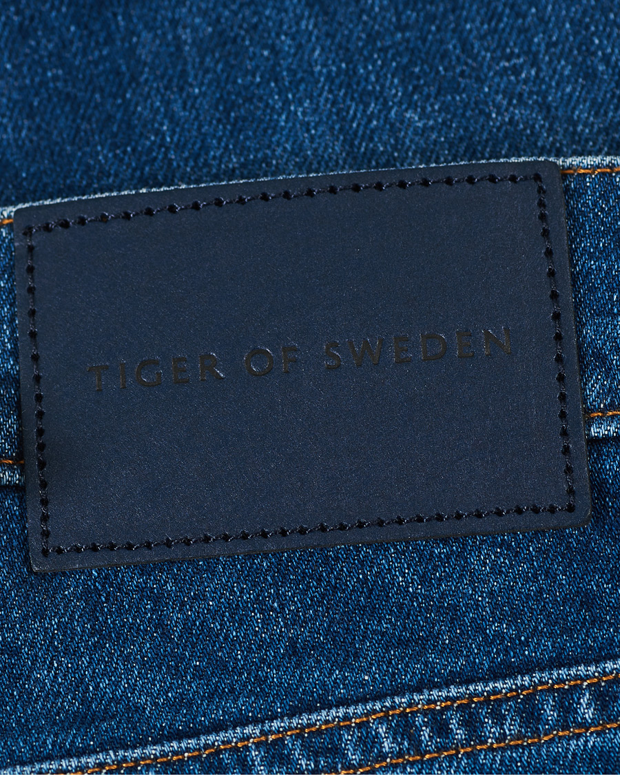 Herren | Jeans | Tiger of Sweden | Pistolero Cotton Jeans Blue