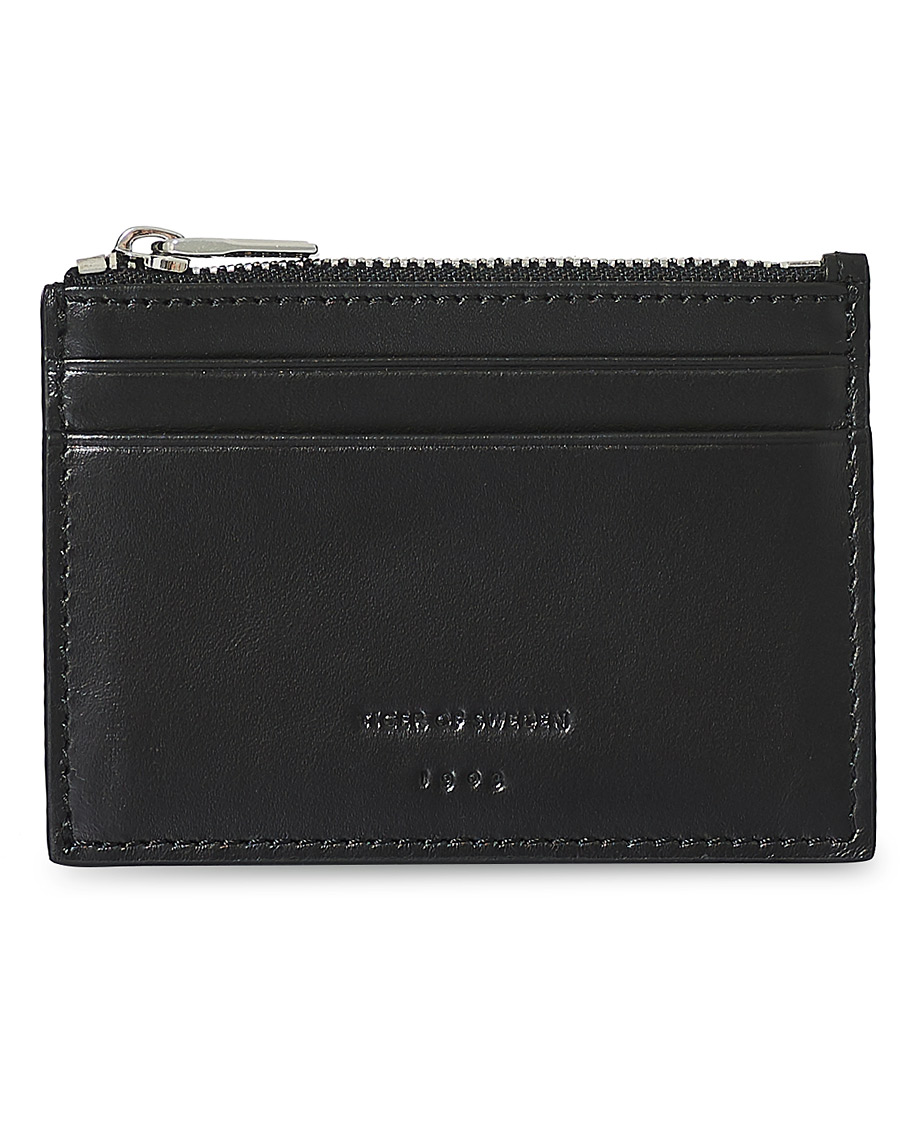 Herren | Tiger of Sweden Wahren Cow Leather Cardholder Black | Tiger of Sweden | Wahren Cow Leather Cardholder Black