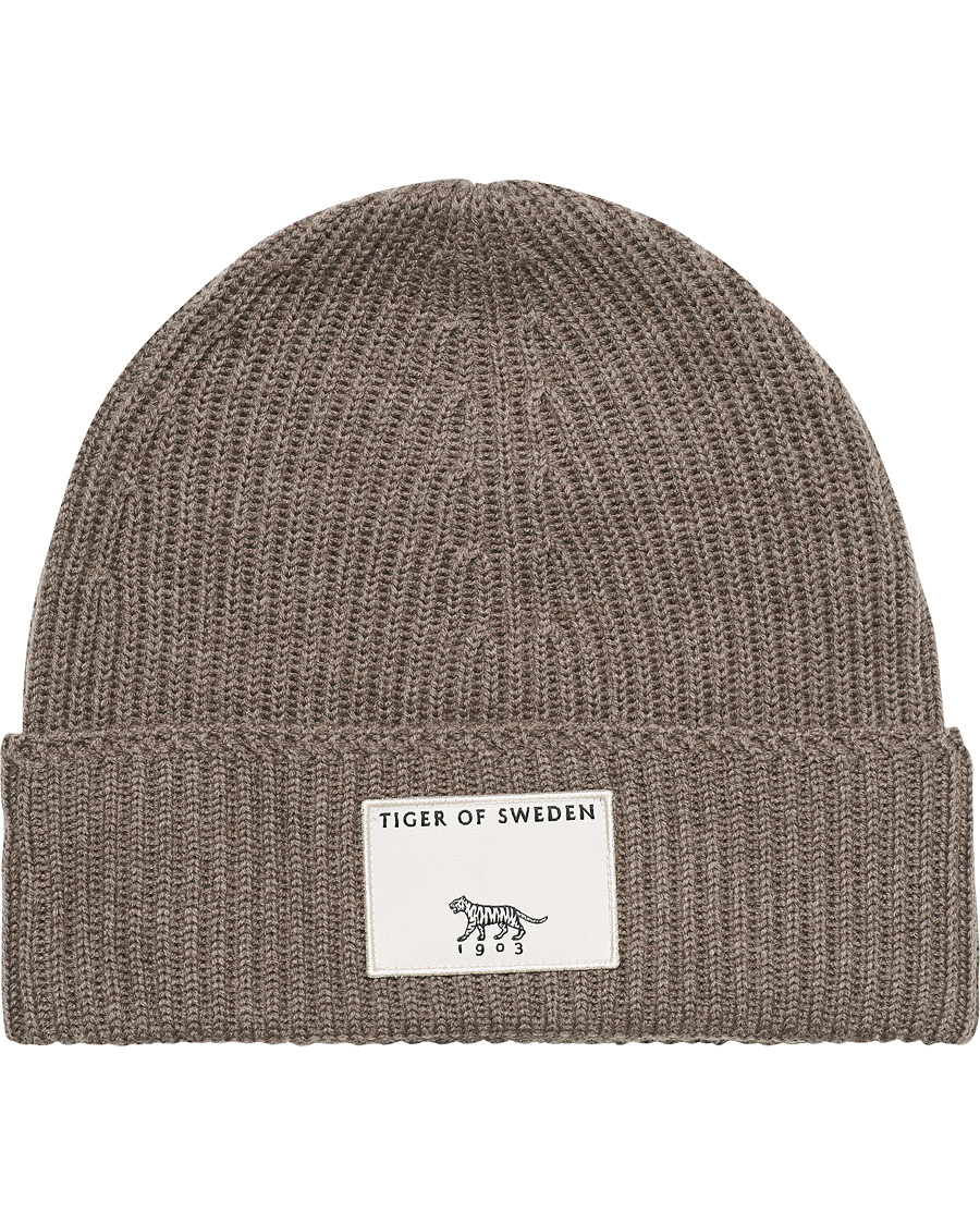 Herren | Tiger of Sweden Hollein Merino Beanie Beige | Tiger of Sweden | Hollein Merino Beanie Beige
