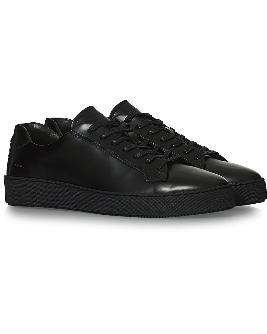 Herren | Tiger of Sweden Salas Leather Sneaker Black | Tiger of Sweden | Salas Leather Sneaker Black