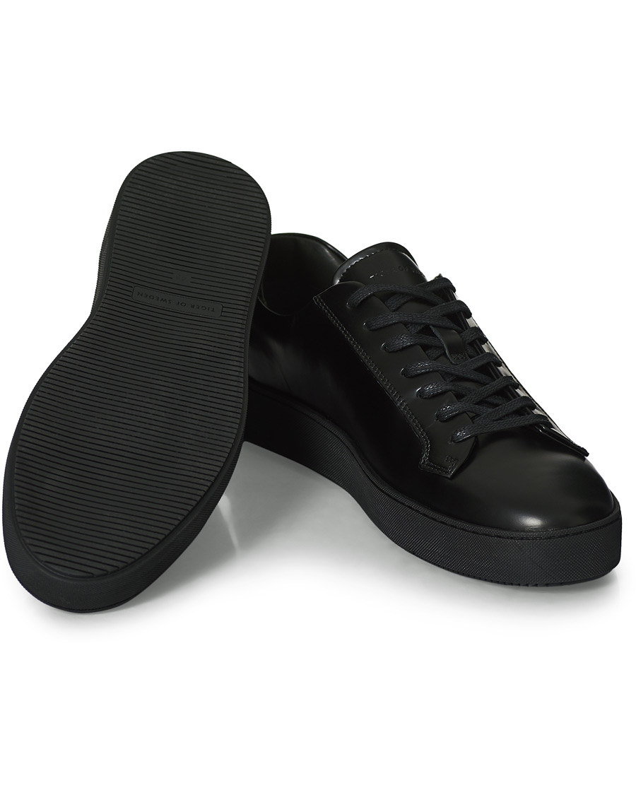 Herren | Tiger of Sweden Salas Leather Sneaker Black | Tiger of Sweden | Salas Leather Sneaker Black